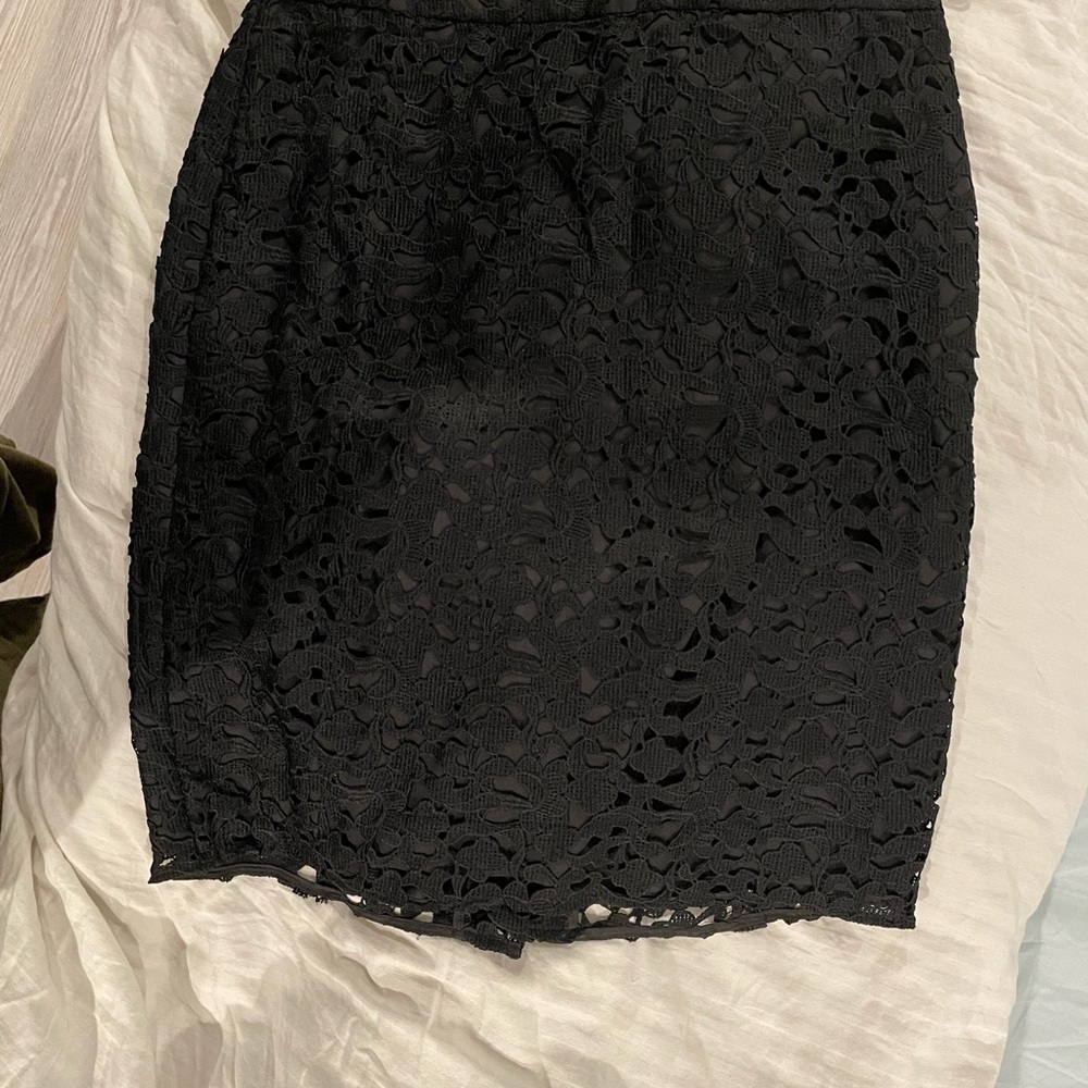 J Crew factory lace skirt